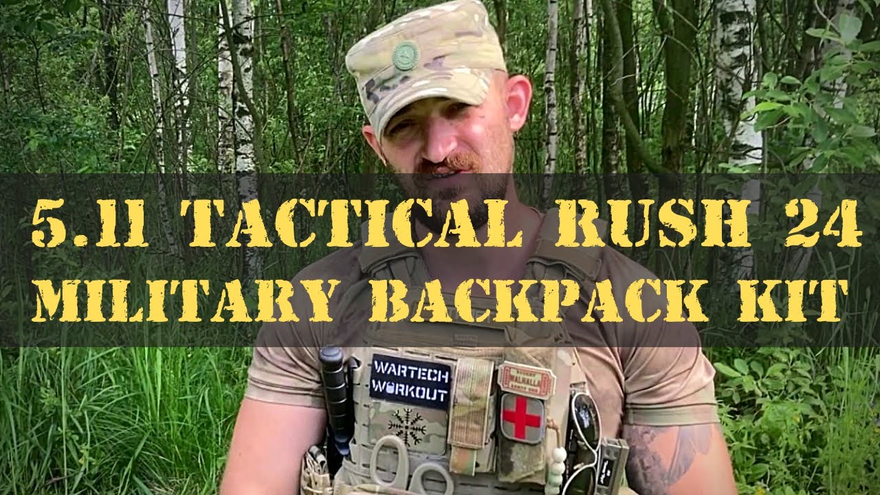 Rush 24 | Rush 12 | 5.11 tactical | Military Backpack Kit | Военная комплектация