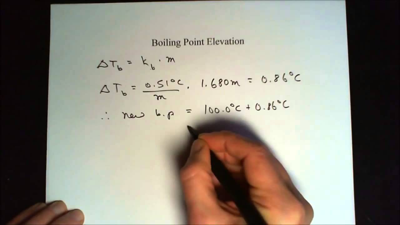 Colligative Properties calculate all of them! Worked out problem(s).