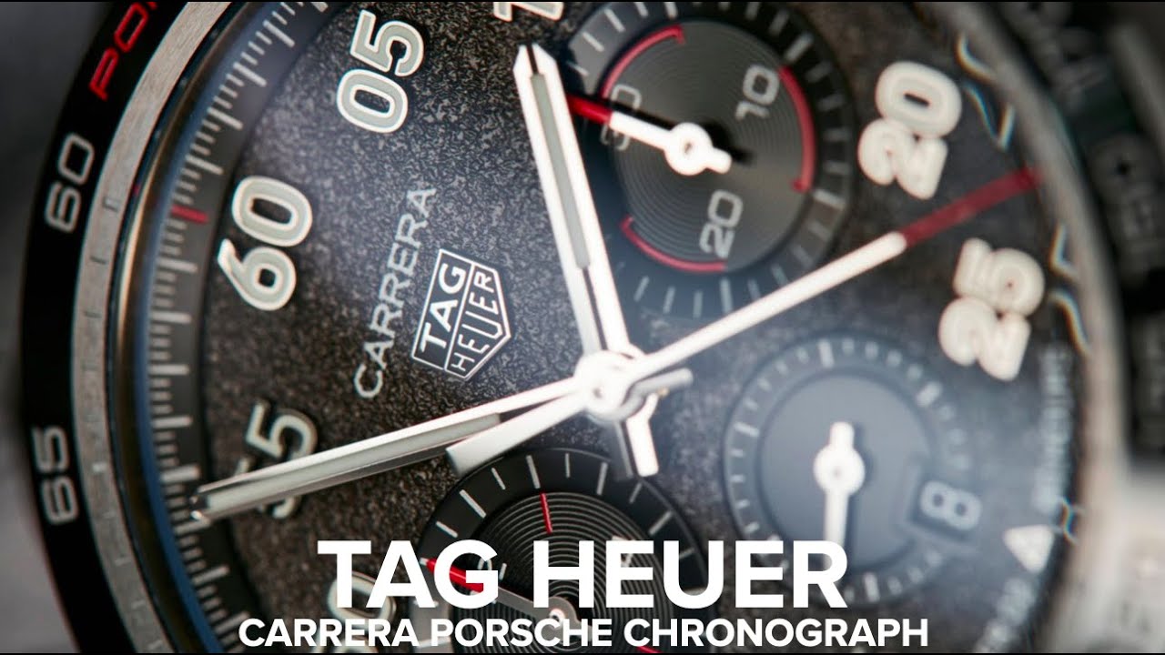 The TAG Heuer Carrera Porsche Chronograph is a collaboration that makes perfect sense