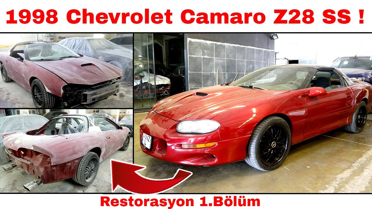 1998 Chevrolet Camaro Z28 SS ! Restorasyon 1.Bölüm