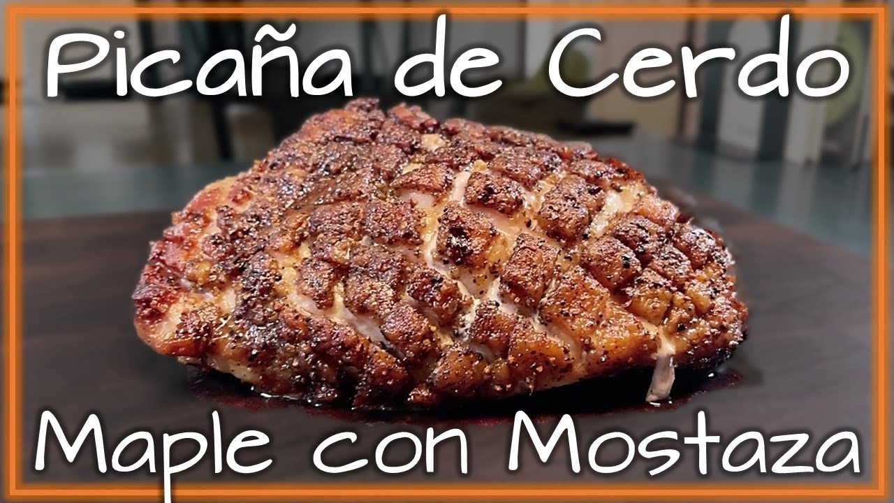 Picaña de Cerdo en Salsa de Mostaza y Miel de Maple | Me Puse el Mandil