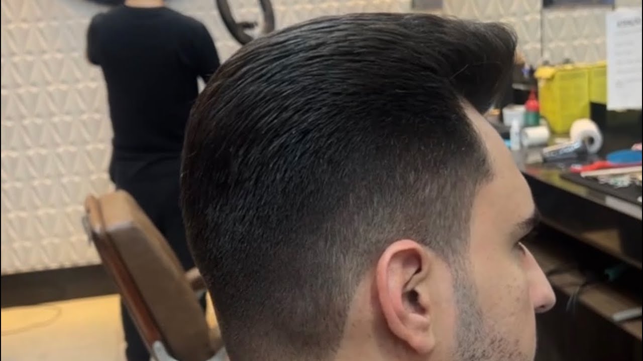 Como cortar cabelo social com tesoura e máquina