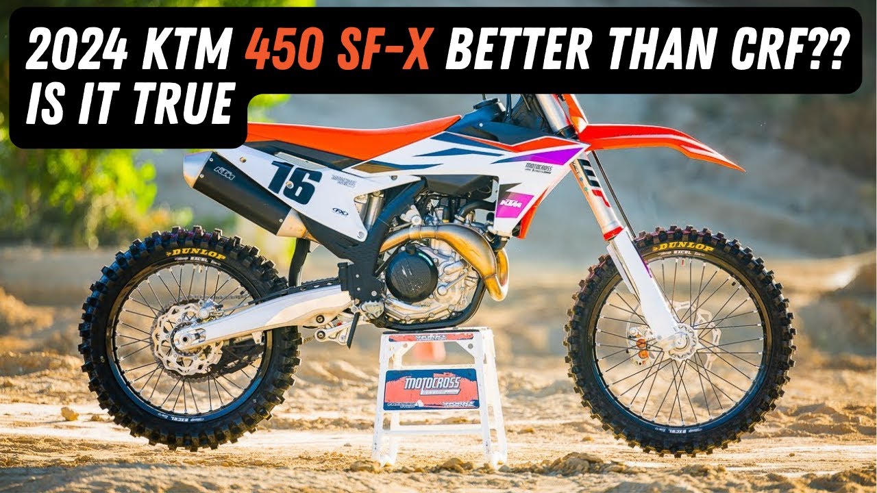 2024 KTM 450 SXF Range Lines Up At The Gate With Reworked Suspension Settings