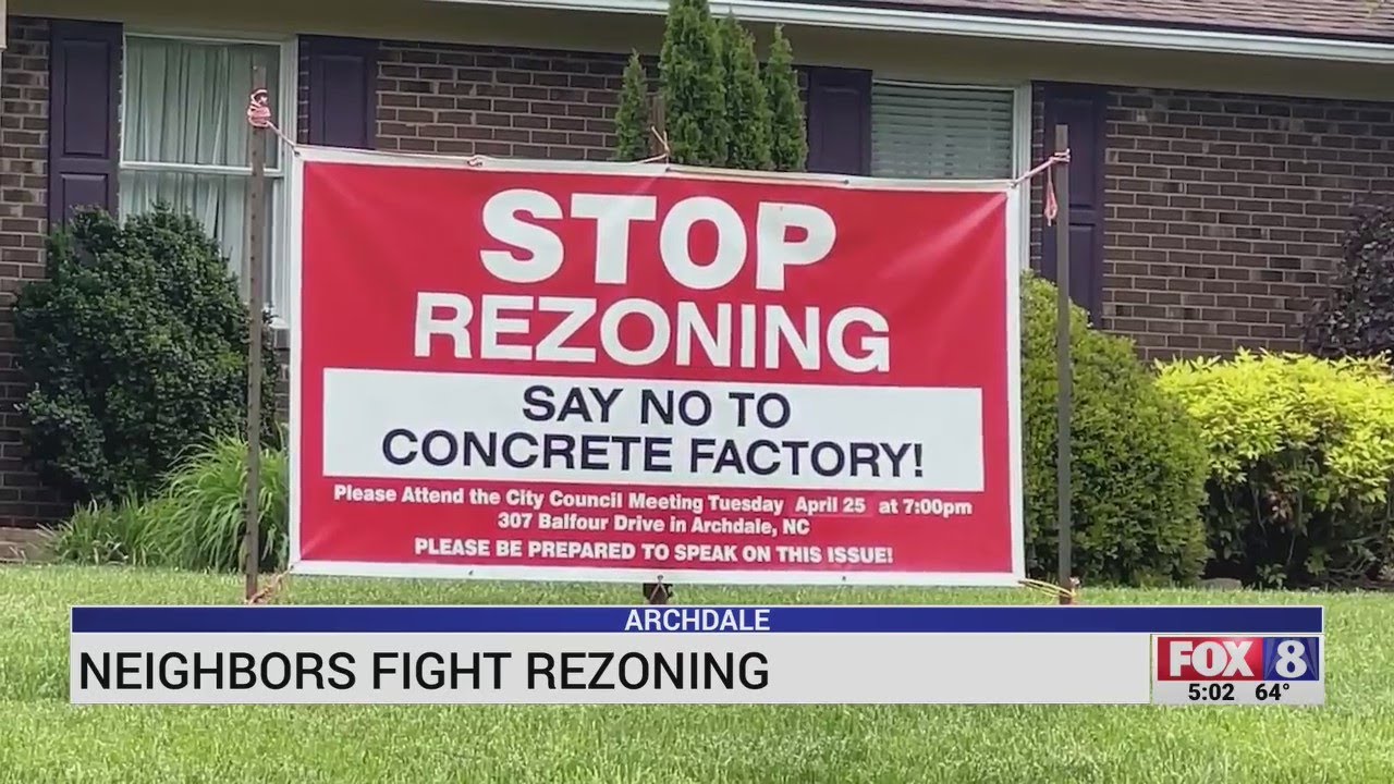 Archdale neighbors fight rezoning