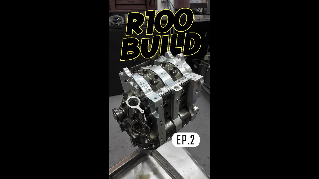 R100 BUILD EP 2 - Billet 12A Rotary Engine Assembly #12A #rotary #R100
