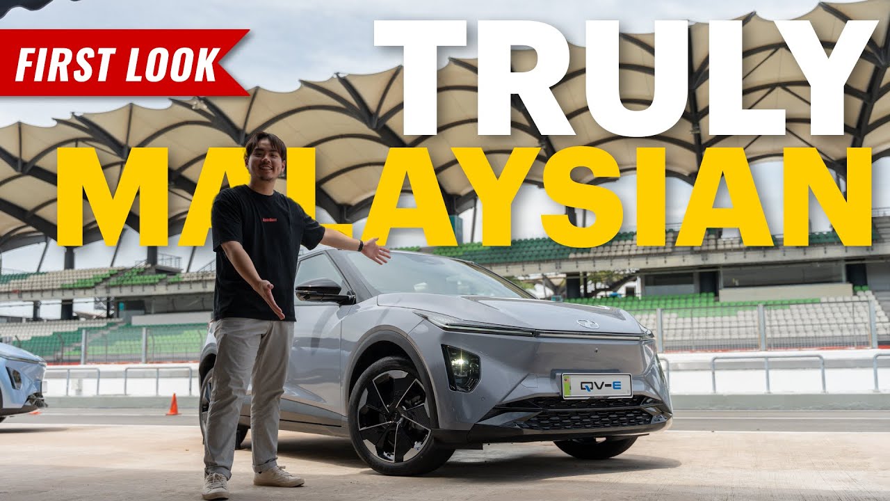 Первая поездка на Perodua QV-E — первом малайзийском электромобиле собственного производства! — A...