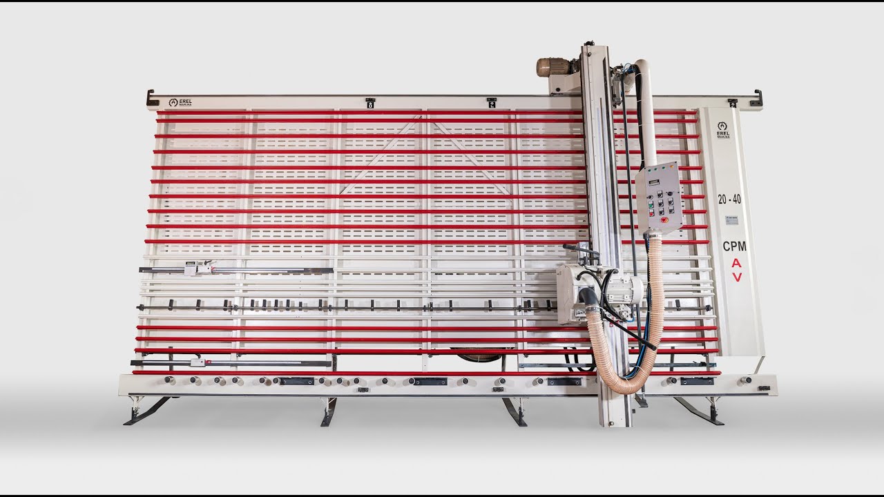 Kompozit Panel Kesim ve Kanal Açma Makinası - Erel Makina CPM AV 20-40