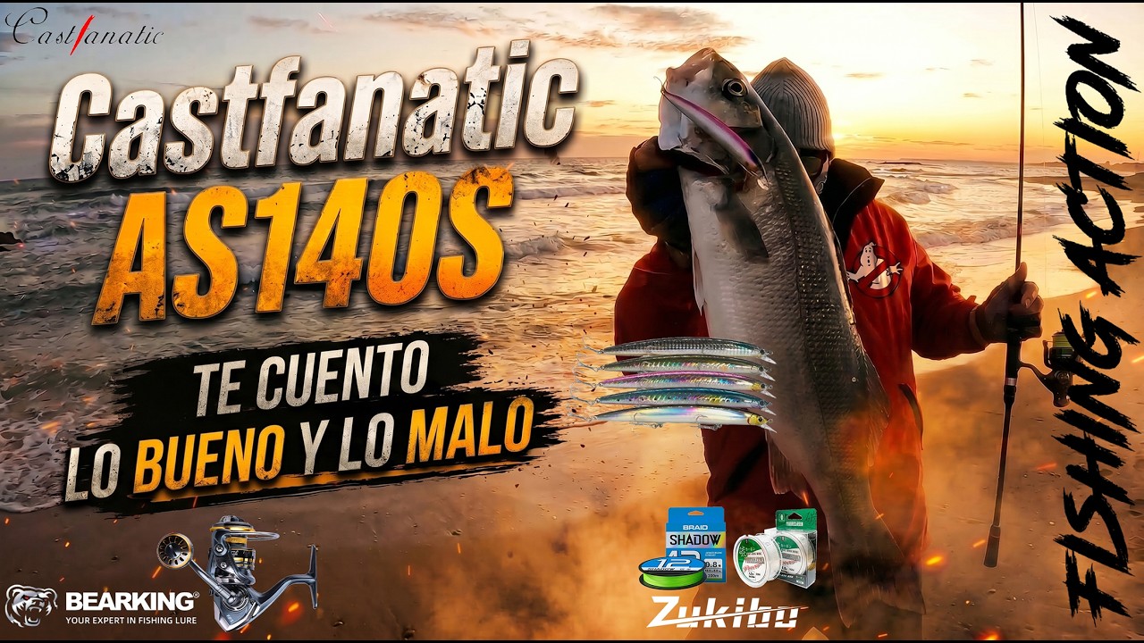 Castfanatic AS140S LO BUENO 👍🏼👎🏻 LO MALO 🎣💥🐟💪 review Aliexpress #AliExpress #AliExpressHaul #fishing