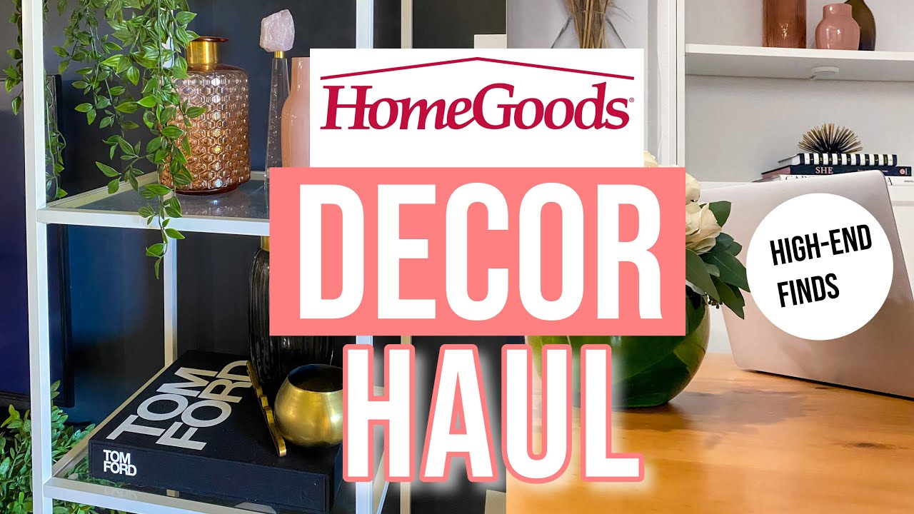 HOMEGOODS DECOR HAUL 2021 | Shopping for High End Home Decor + Luxury Decor