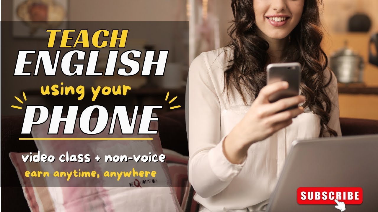 TEACH ENGLISH USING YOUR SMARTPHONE | VIDEO CLASS + NON-VOICE | Liezel Oh 