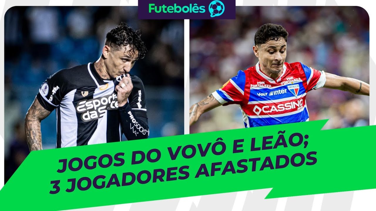 JOGOS DO VOV&Ocirc; E LE&Atilde;O | 3 JOGADORES AFASTADOS | FUTEBOL&Ecirc;S 16/01/26