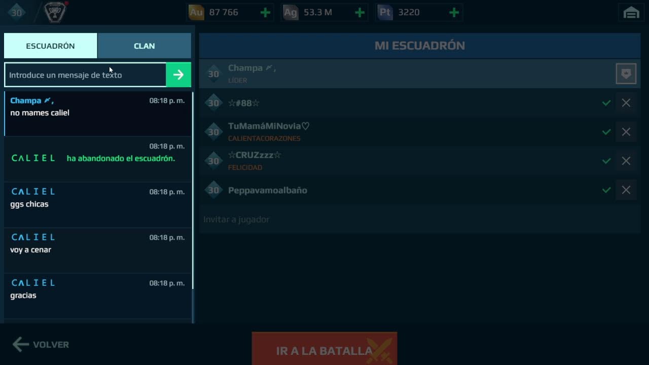 Warrobots EN VIVO Champa