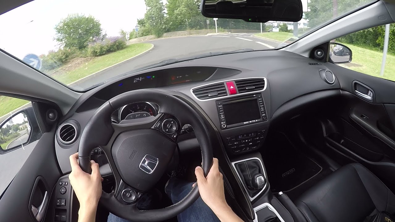 Honda Civic Tourer 1.6 i-DTEC (2014) - POV Drive