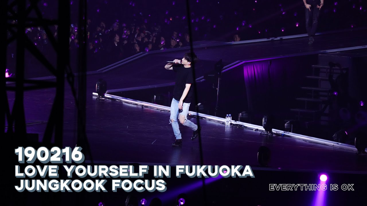 [190216 Love Yourself in fukuoka 방탄소년단 #정국 직캠] Lemon🍋 / BTS JUNGKOOK
