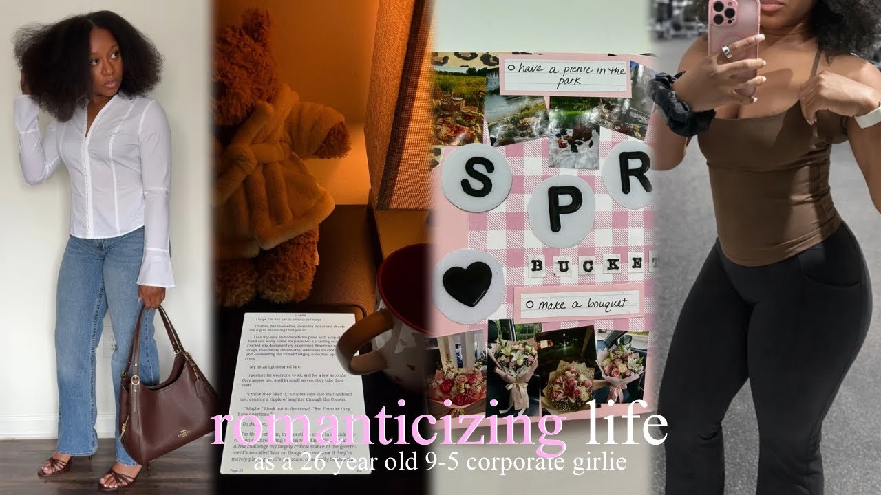 romanticizing my life while working a 9–5 | soft productivity, slow living & cozy habits