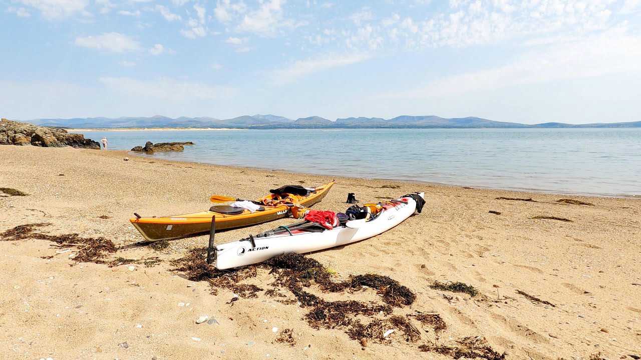 Llandwyn island, Anglesey, Sea Kayaking