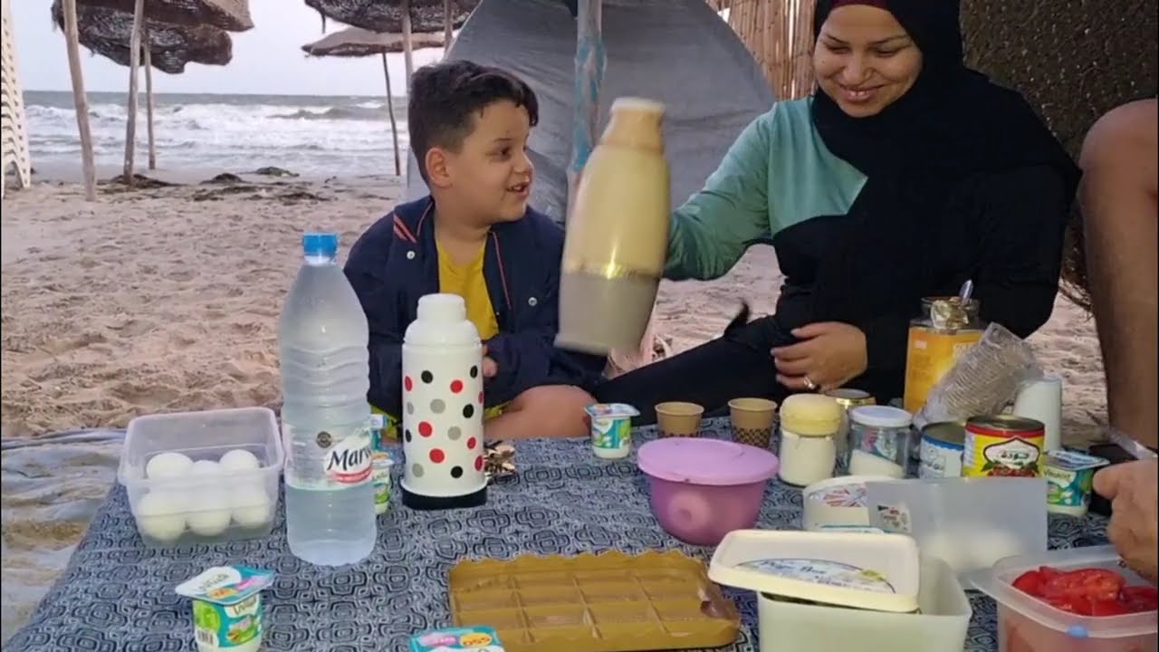 اول مرة نجربو نباتو في البحر بعد هالسنين هاذا اللي صار معانا روحنا نجريو 🙄