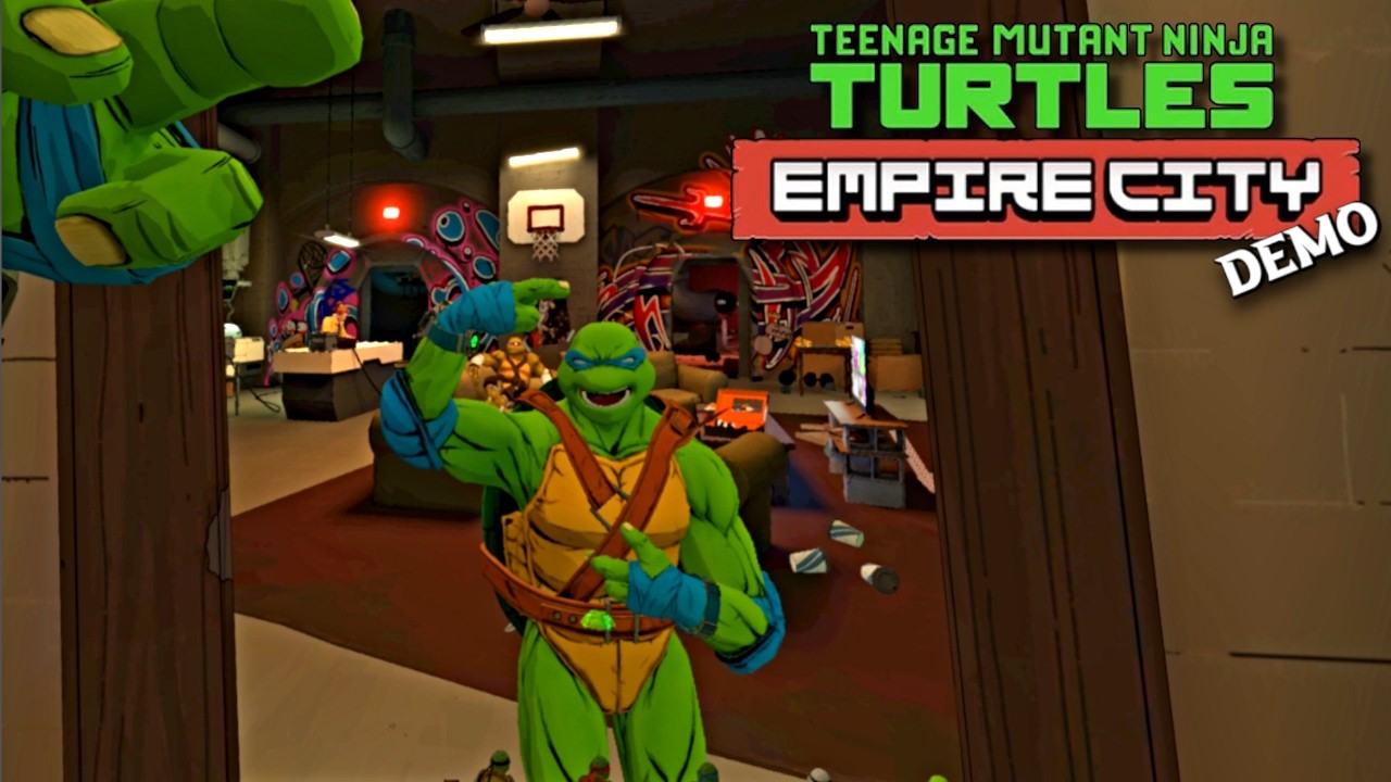 Teenage Mutant Ninja Turtles in VR!