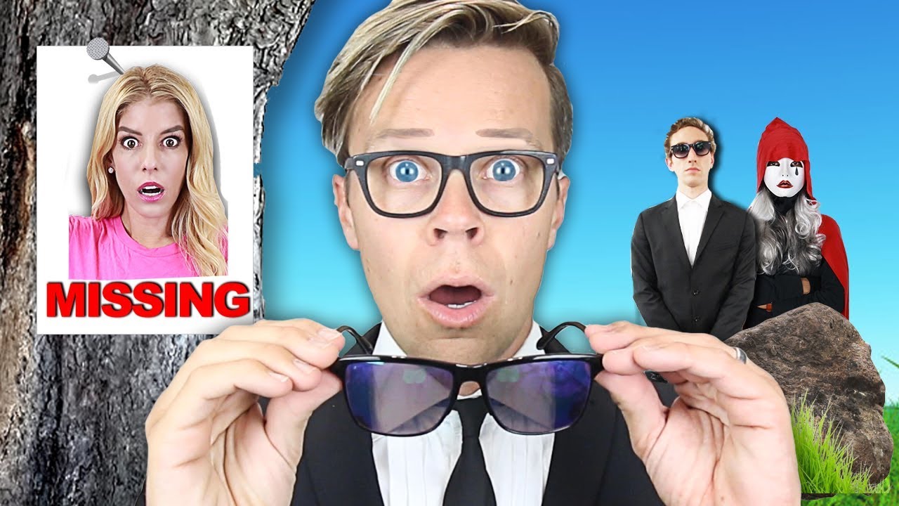 Becoming a Game Master Agent for 24 hours! (GMI Disguise to trick Hacker) Matt and Rebecca