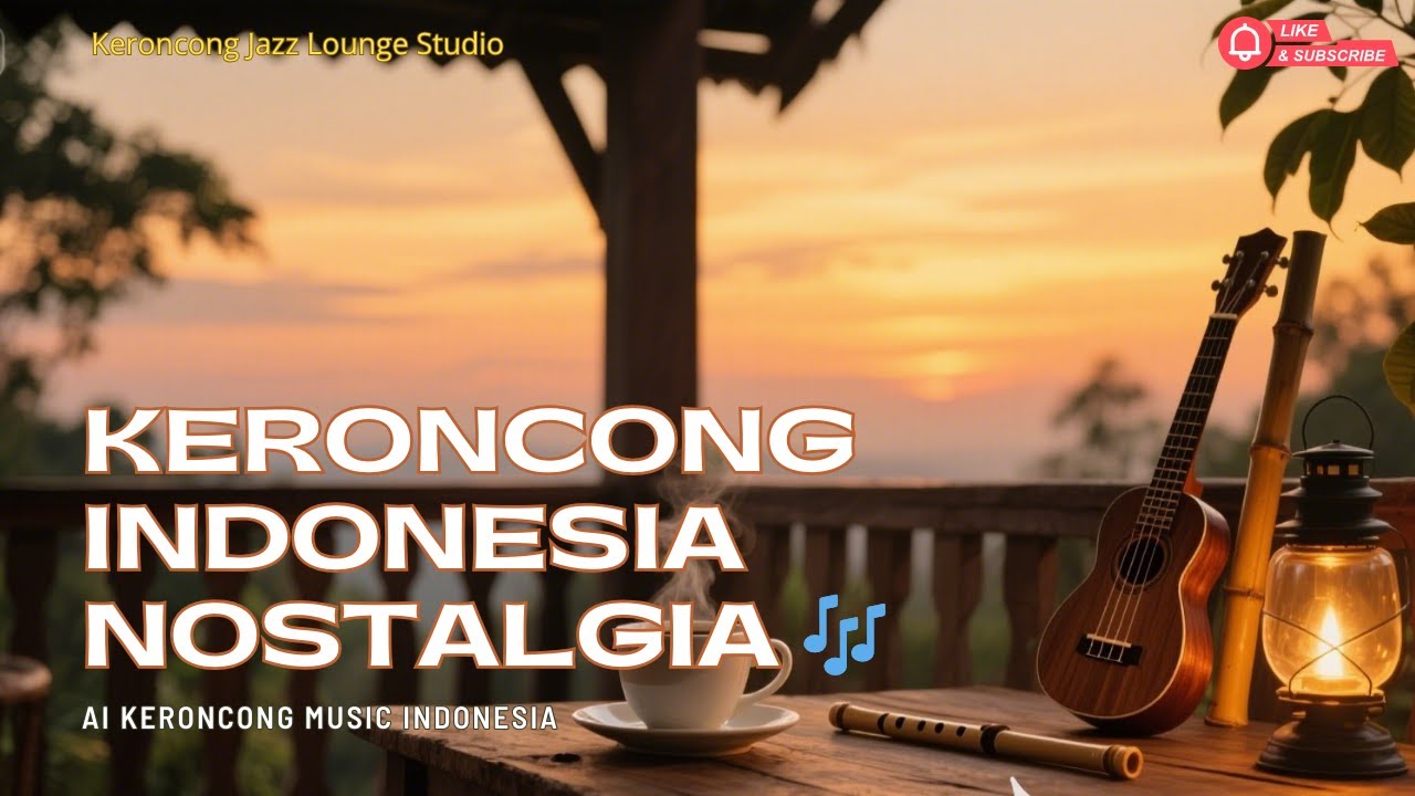 Keroncong Indonesia Nostalgia 🎶 – Relaxing Indonesian Traditional Music for Asia Listeners