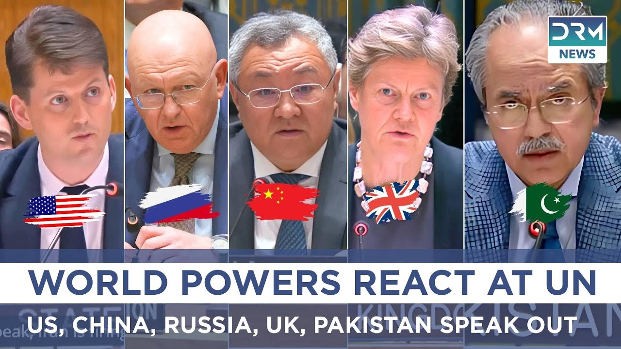 UN Emergency: Global Leaders Clash After Israeli Attacks on Iran | Full Statements | DRM News | AH1E