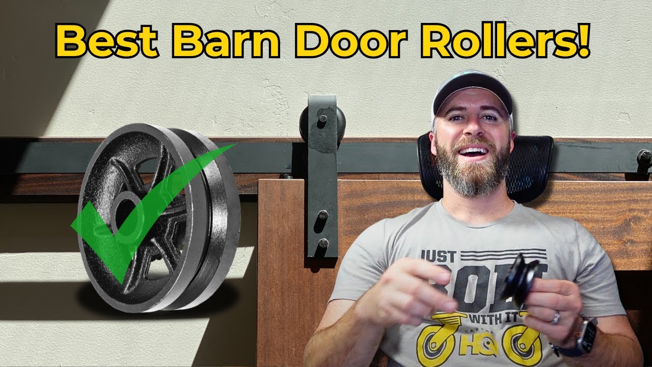 DIY Barn Door Hardware: Save Hundreds on V-Groove Wheels