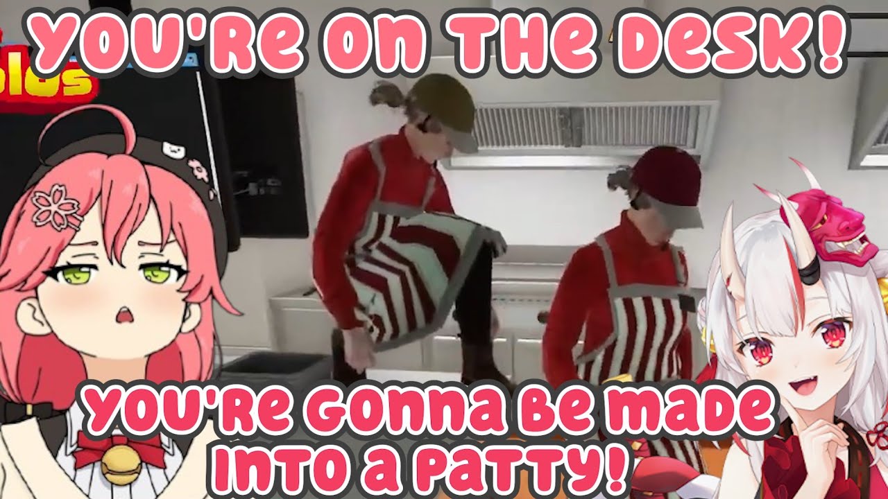 Watame, Who Doesn't Understand The Human World and Ayame Joined Holonalds【Hololive Clip Eng Sub】