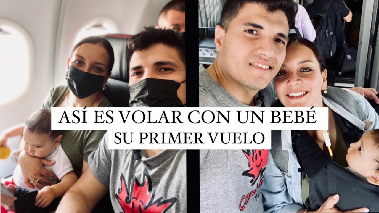 🤔Cómo VIAJAR Con Mi BEBÉ En AVIÓN ✈️(su 1er vuelo)