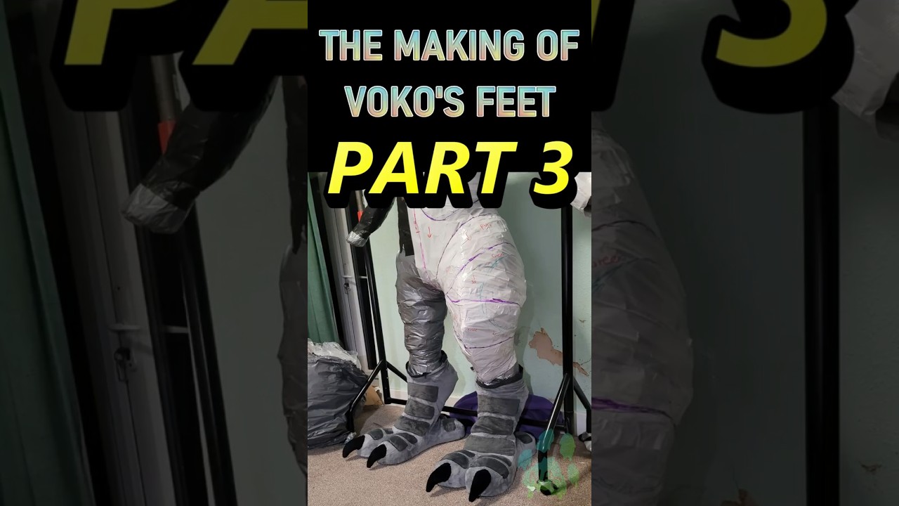 Furbits | Voko's Fursuit | Footpaws | Part 3
