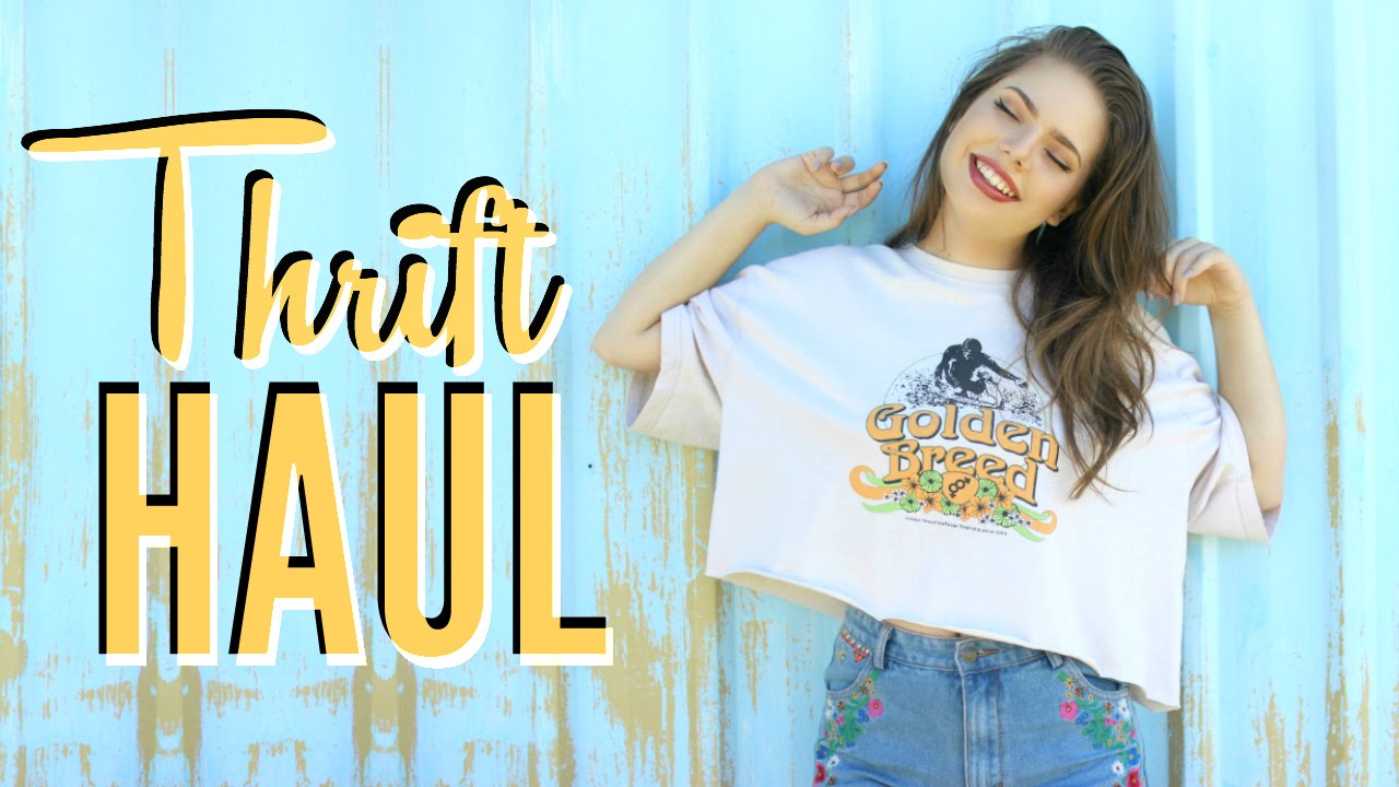 THRIFT HAUL + TRY ON | Steal The Spotlight