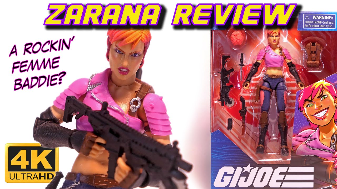 Zarana Unboxing and Review G.I. Joe Classified Series