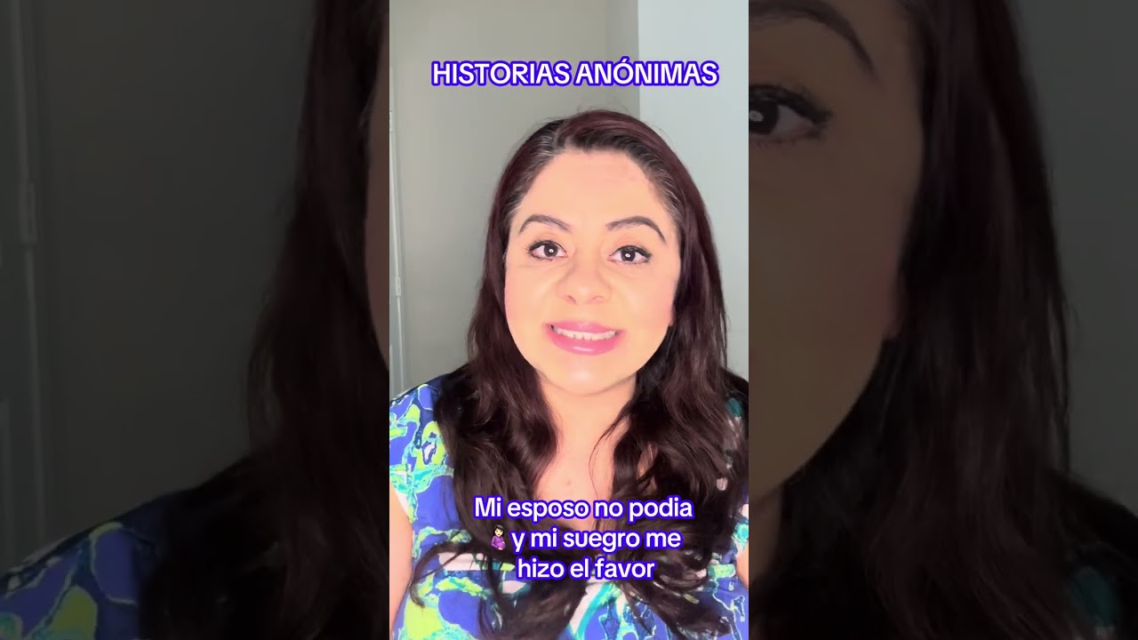 HISTORIAS ANÓNIMAS: Mi esposo no podia 🤰🏻 y mi suegro me hizo el favor #historiass #historia #amor 