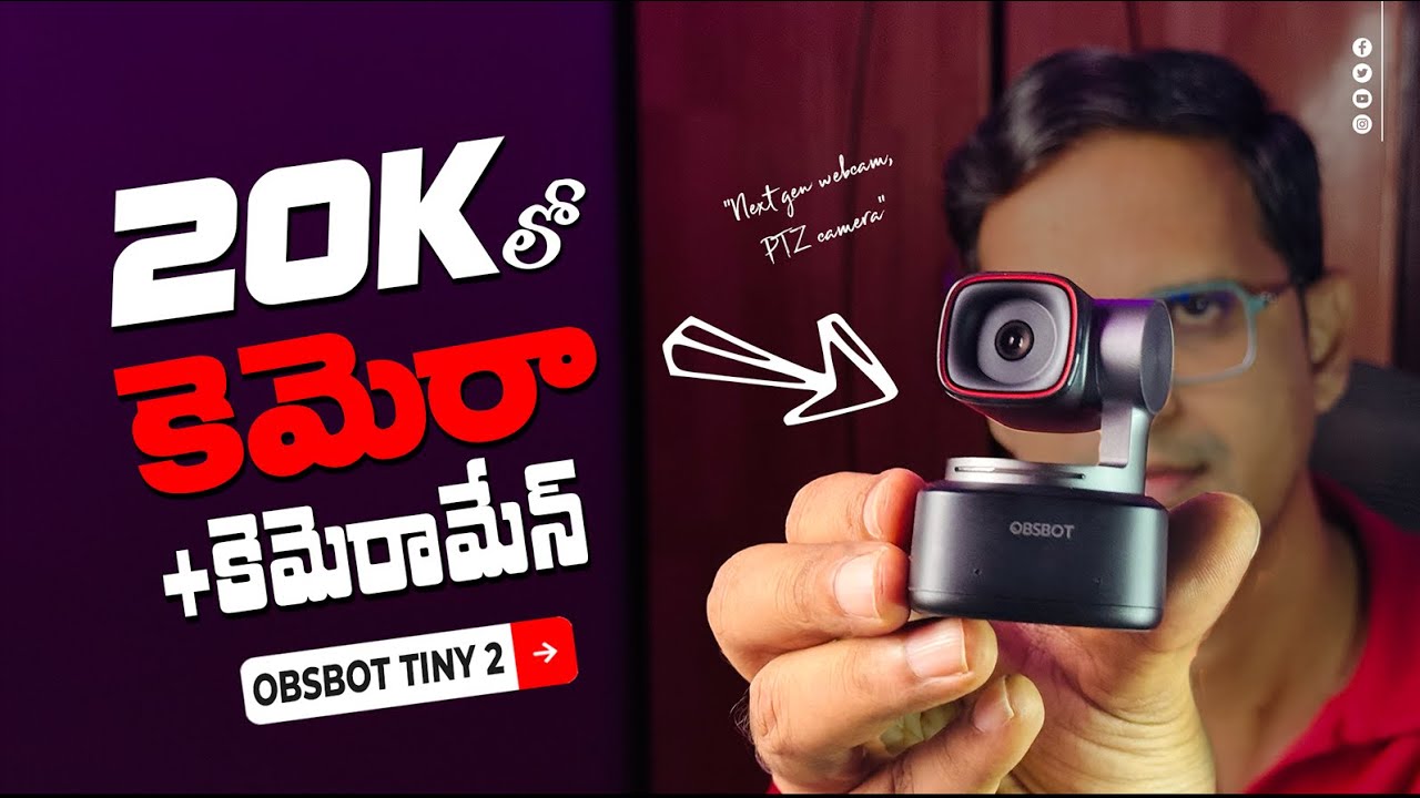 Obsbot Tiny 2 Review || Bro. Abraham Kishore || ShofarTech
