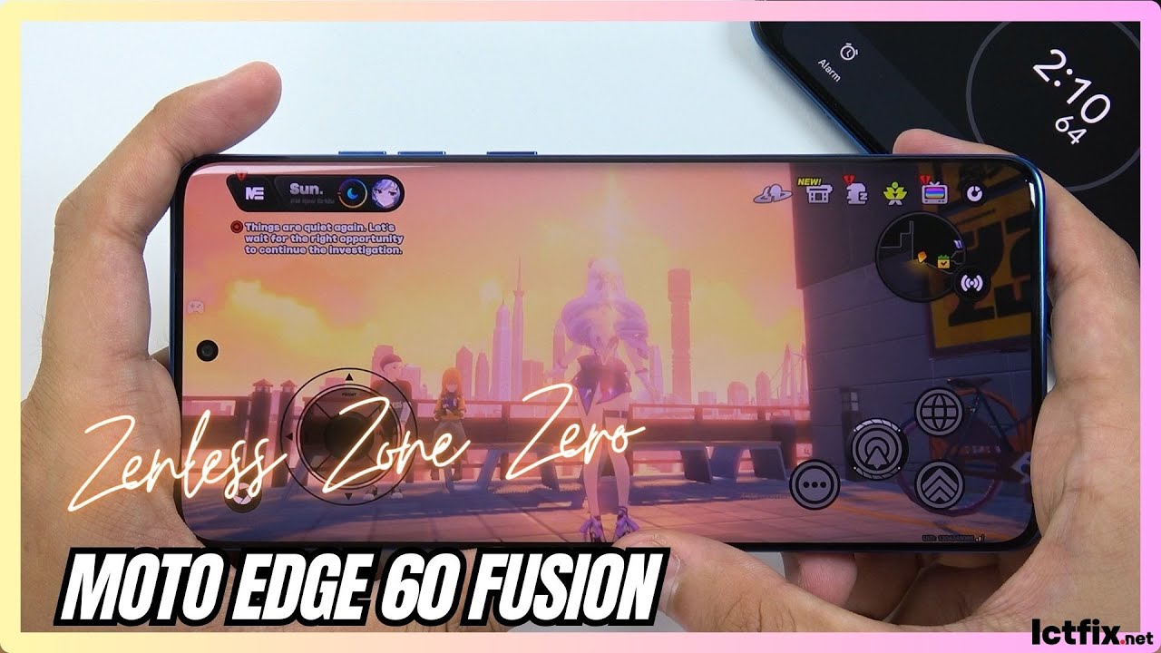 Motorola Edge 60 Fusion Zenless Zone Zero Gaming test | Dimensity 7400, 120Hz Display
