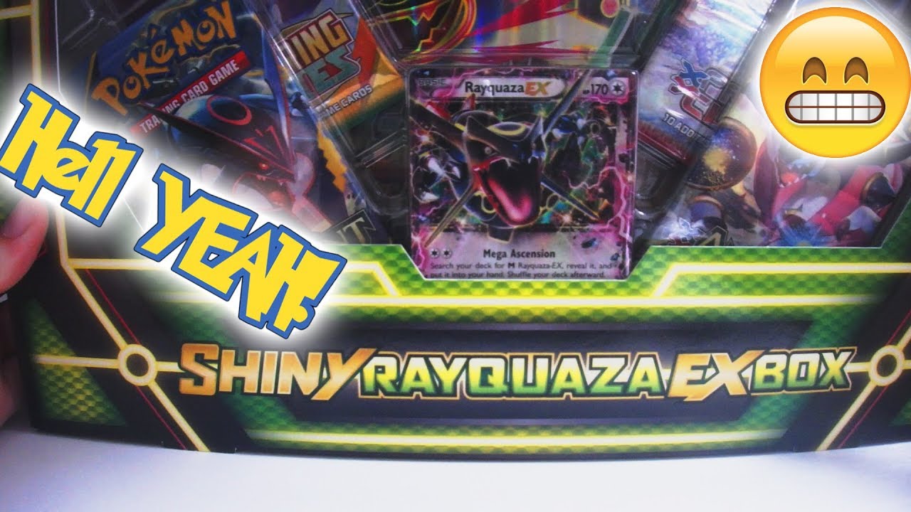 PULLED THE CARD I'VE ALWAYS WANTED! - Shiny Rayquaza EX Box