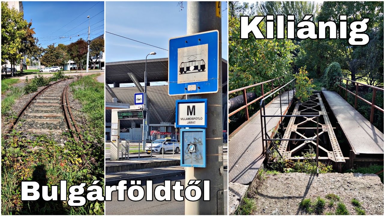 Az egykori 4-es villamostól Vp megállókon át a Ládi szárnyvonalig