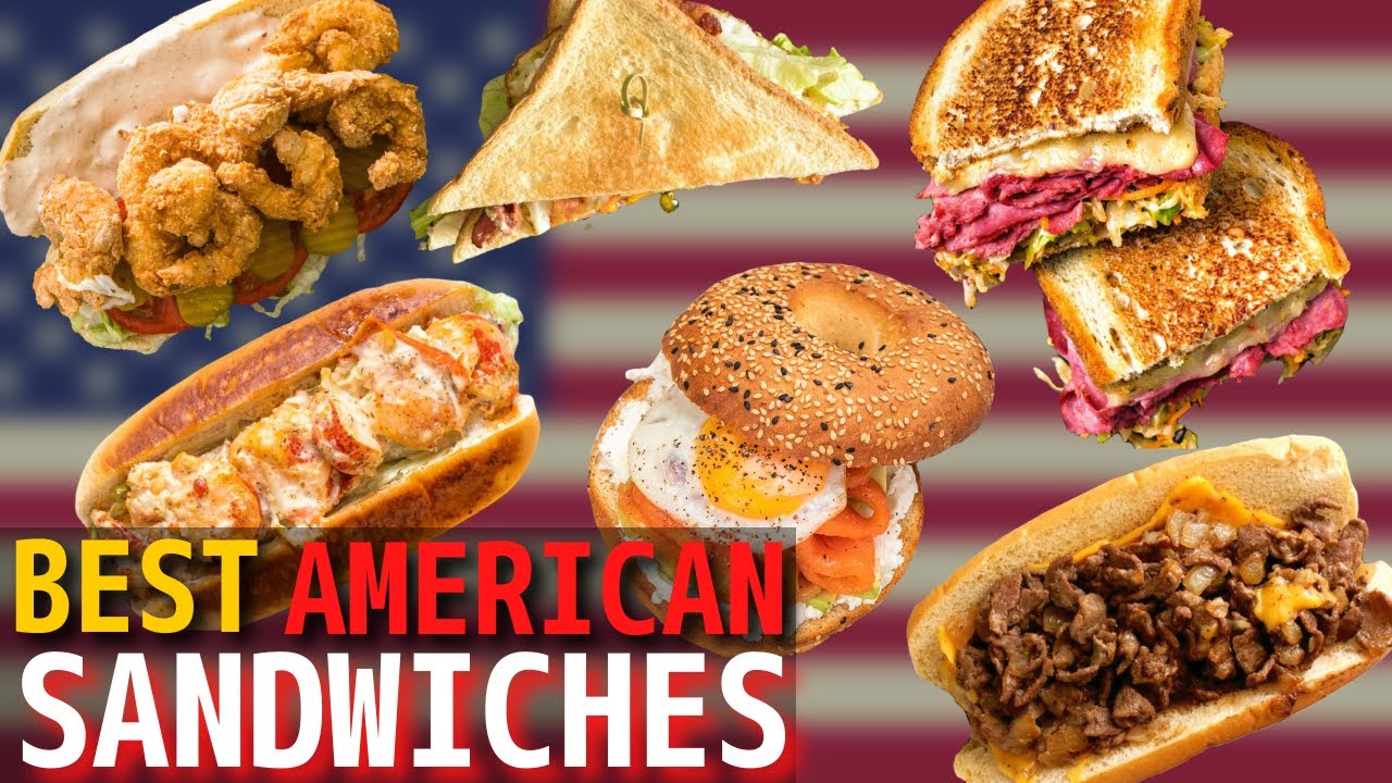 Top 10 Best American Sandwiches | Best American Food