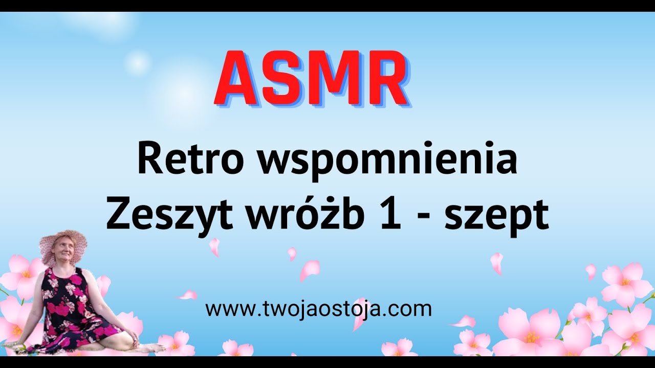 ASMR PL - relaksujący szelest kartek papieru, relaxing, whisper, szelest, dźwięki papieru, szeptanie