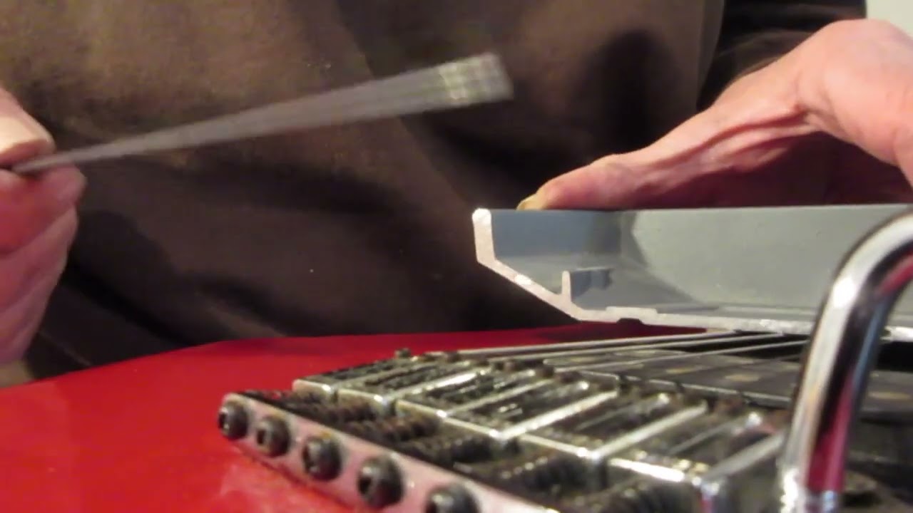 metal objects on a guitar 2