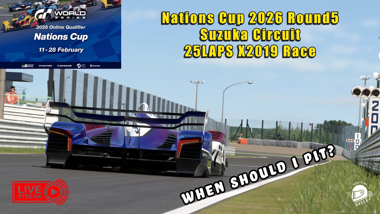 (GT7)(LIVE) Nations Cup 2026 Round5 Suzuka 25Laps Race