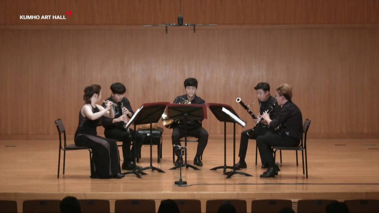 LES BOIS QUINTET -  Samuel Barber  :  Summer Music for Wind Quintet, Op 31