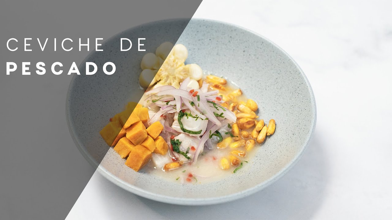 Ceviche peruano con leche de tigre | Receta | Cocina Lab