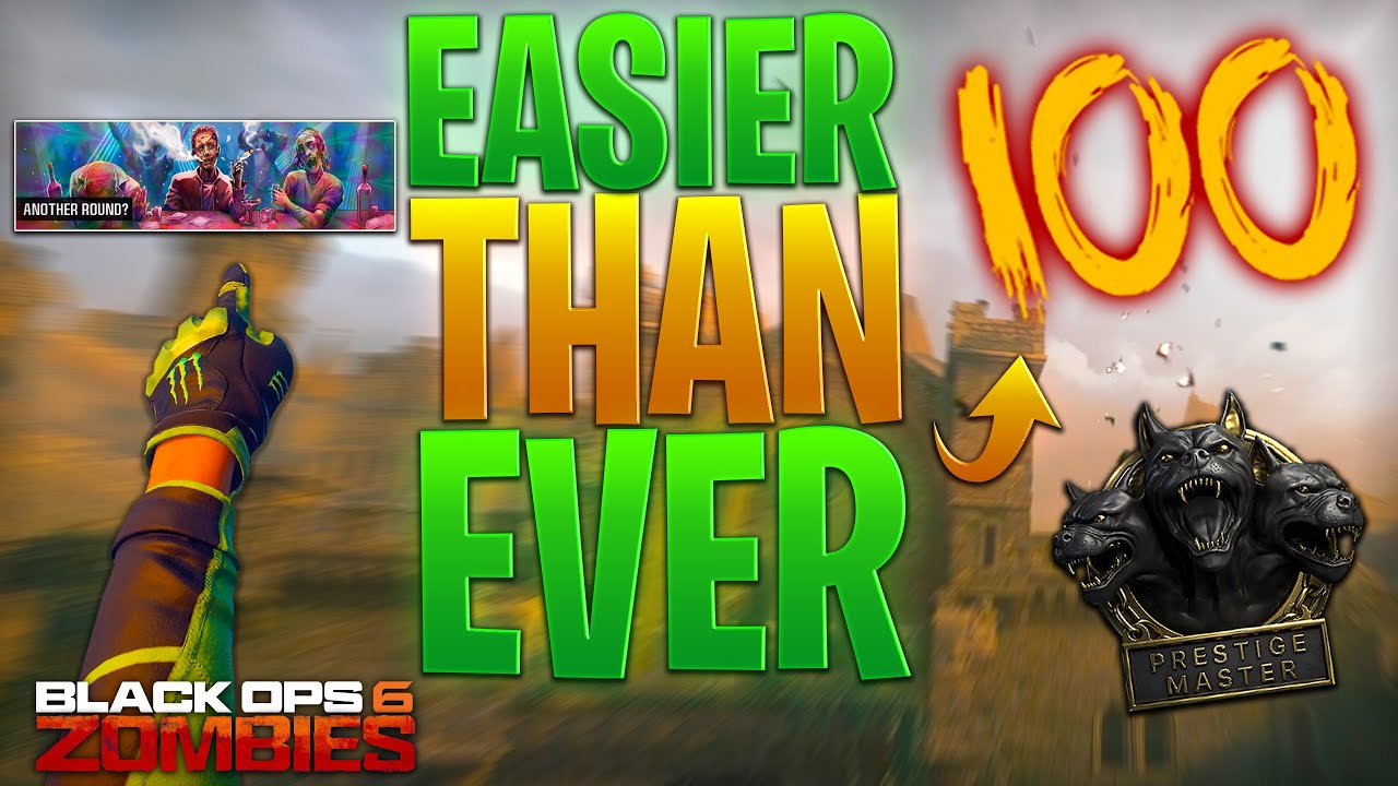 HIGH ROUNDS HAVE NEVER BEEN THIS EASY IN Black Ops 6: Zombies! (EASY Round 100+ Strategy & FAST XP)