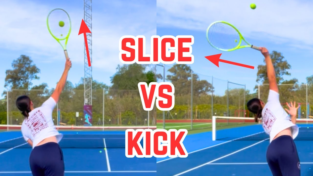 Подача Kick vs Slice: ключевые различия, которые ОБЯЗАН знать каждый теннисист
