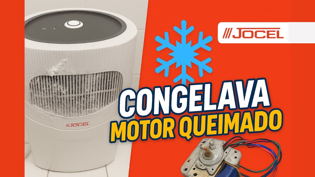 Desumidificador Jocel congela e não tira a humidade