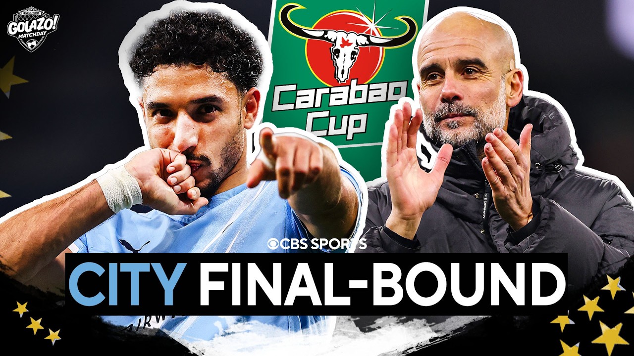 Manchester City CRUISE past Newcastle to Carabao Cup Final