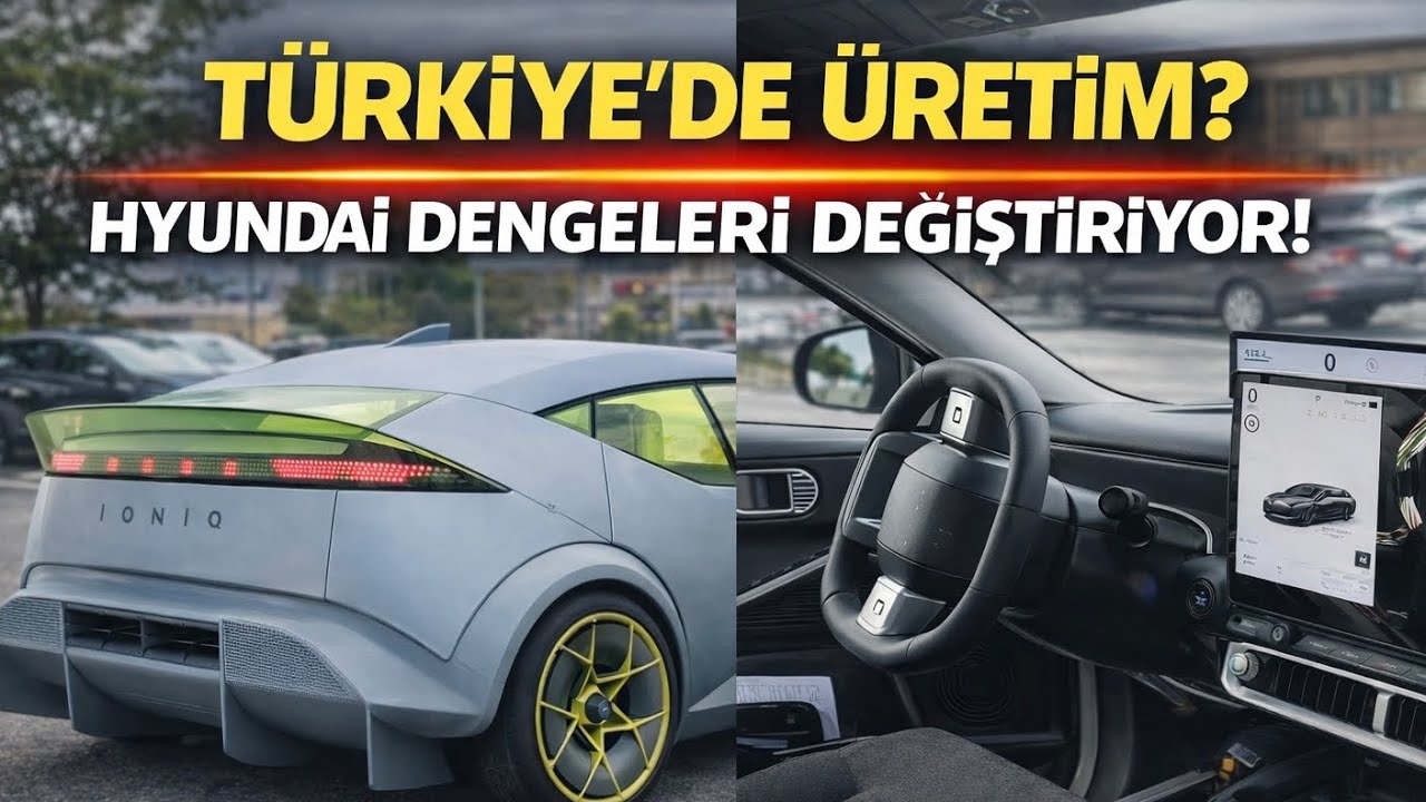 TÜRKİYE’DE FABRİKA MI GELİYOR? HYUNDAI HERKESİ ŞAŞIRTTI!