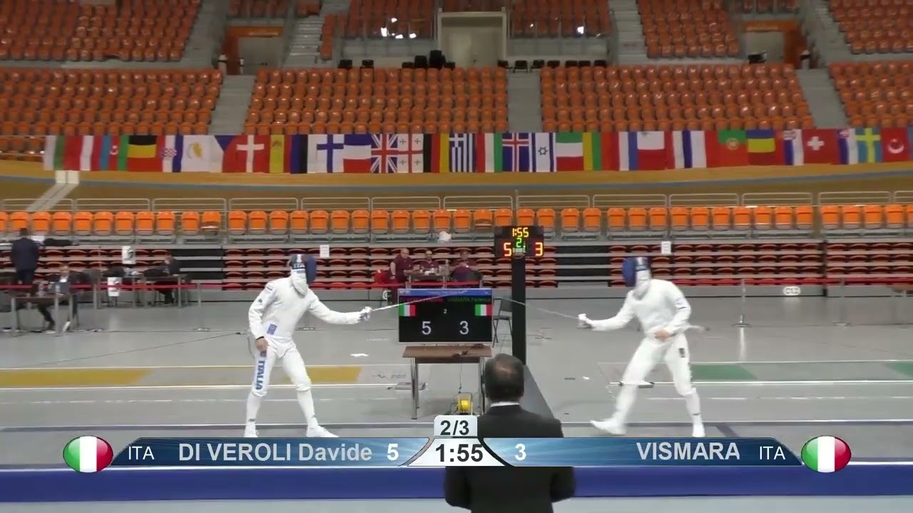 European Championships 2023 SME - GOLD - Davide Di Veroli ITA v Federico Vismara ITA