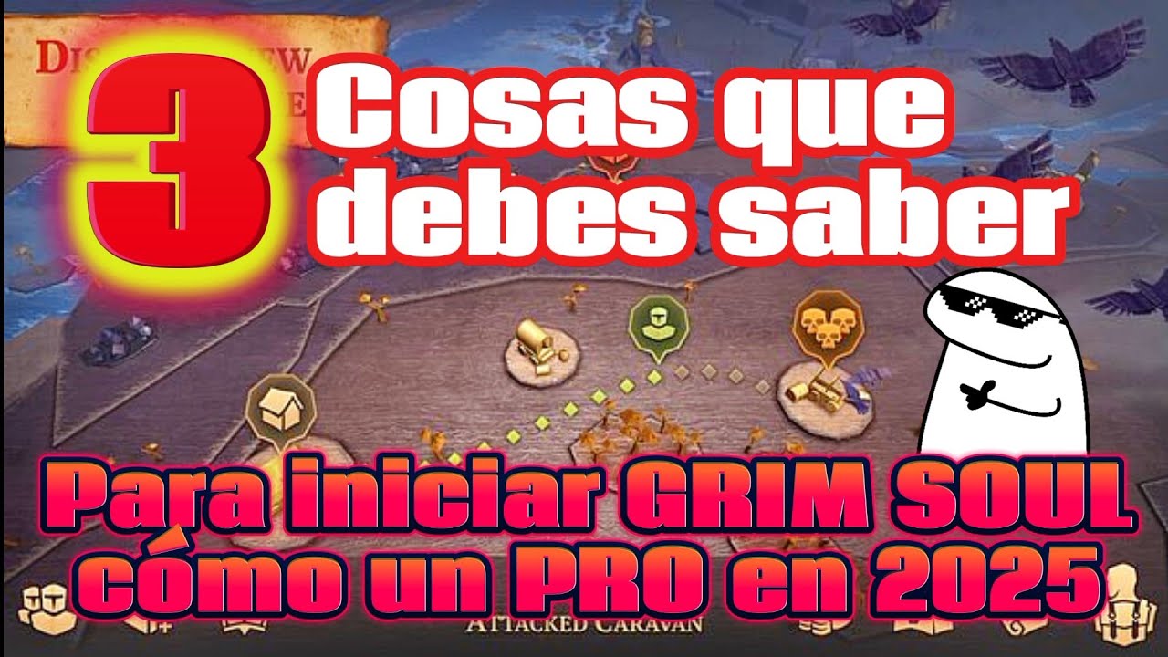 GRIM SOUL ✅3 Tips Para Iniciar Como Un PRO en 2025😎 | GamePlay / En Español