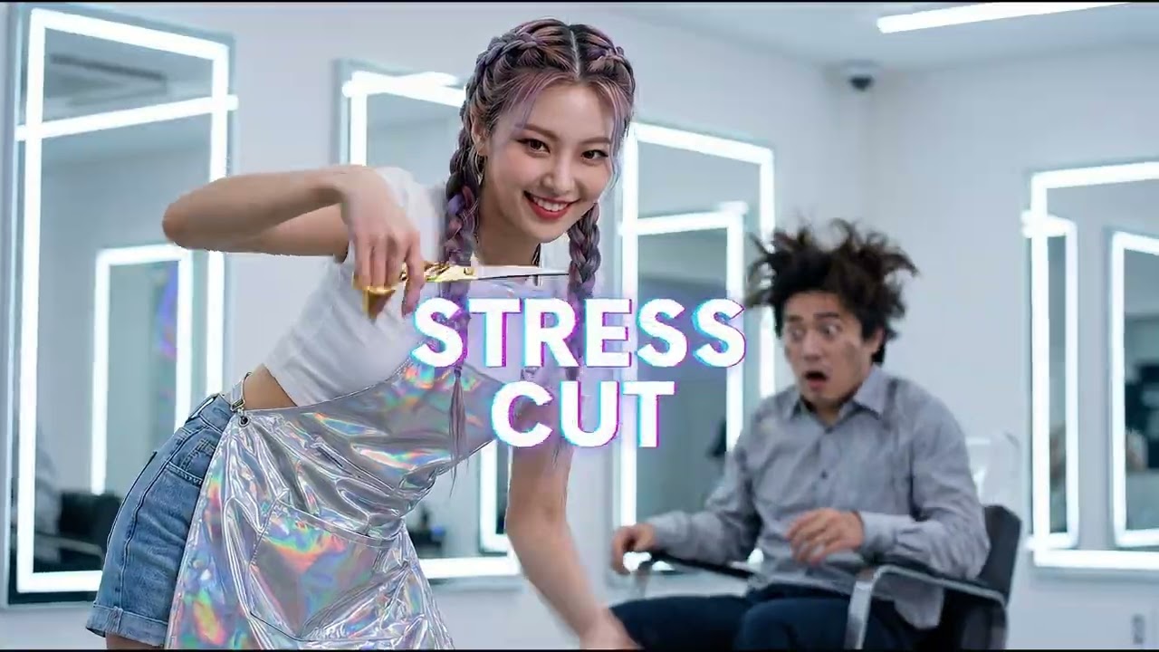 ✂️ 더벅머리 총각, 아이돌 되다✨가위손Scissorhands K Pop 스타일링 챌린지 💇‍♀️✨
